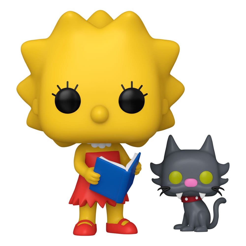 SIMPSONS POP&BUDDY TV VINYL FIGURE LISA & SB 9 CM P039749