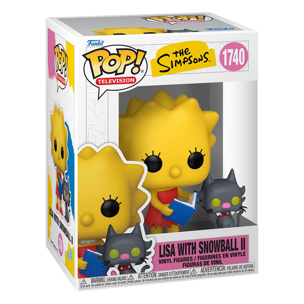 SIMPSONS POP&BUDDY TV VINYL FIGURE LISA & SB 9 CM P039749