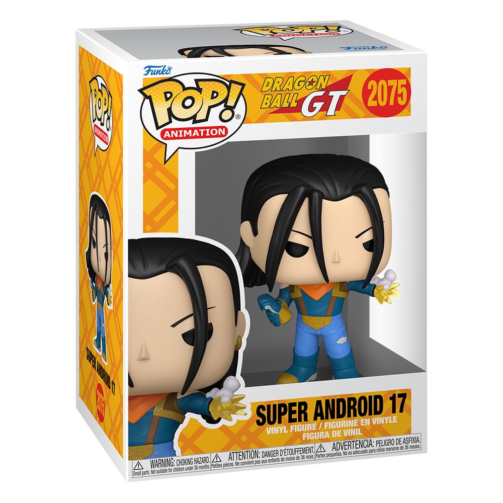 DRAGON BALL GT POP! GAMES VINYL FIGURE SUPER ANDROID 17 9 CM
