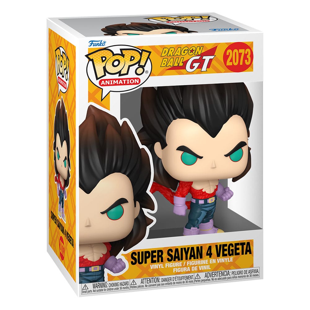 DRAGON BALL GT POP! GAMES VINYL FIGURE VEGETA 9 CM