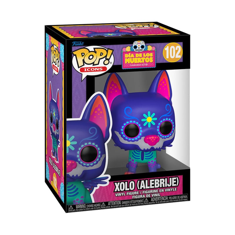 Dia de Los Muertos POP! Icons Vinyl Figure Xolo (Alebrije) 9 cm P039854