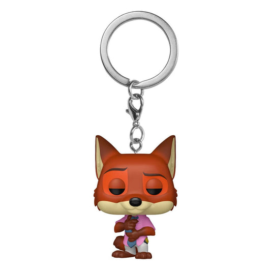 Zootopia 2 Pocket POP! Vinyl Keychains 4 cm Nick Wilde Display (12) P065011