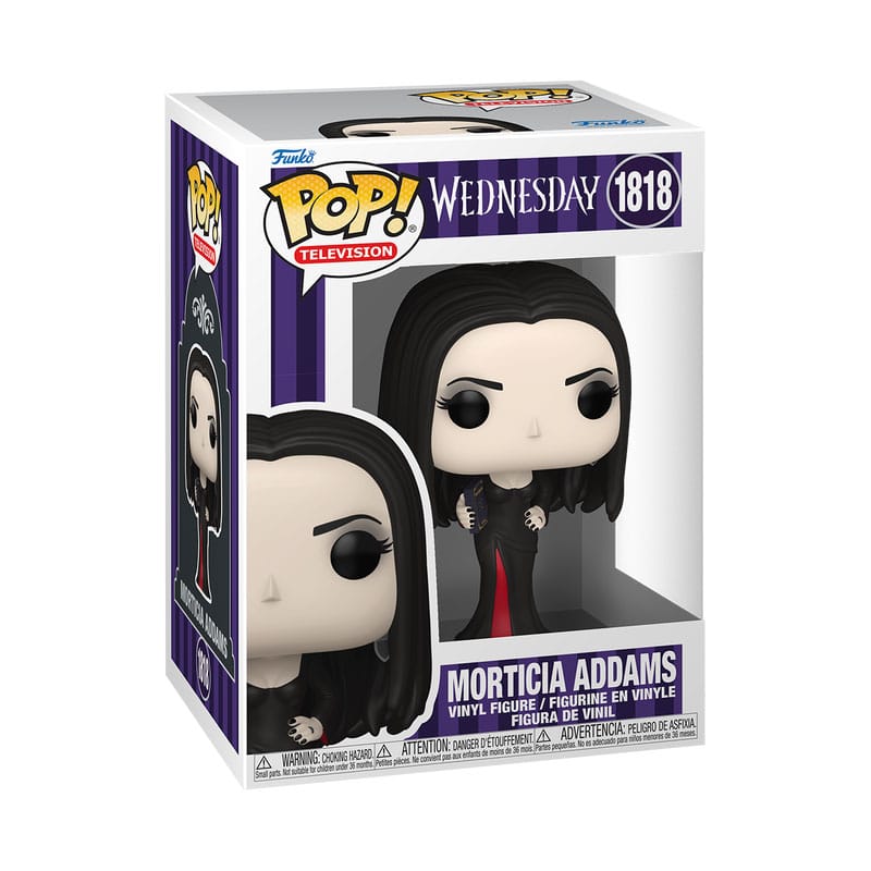 WEDNESDAY POP! TV VINYL FIGURE MORTICIA 9 CM