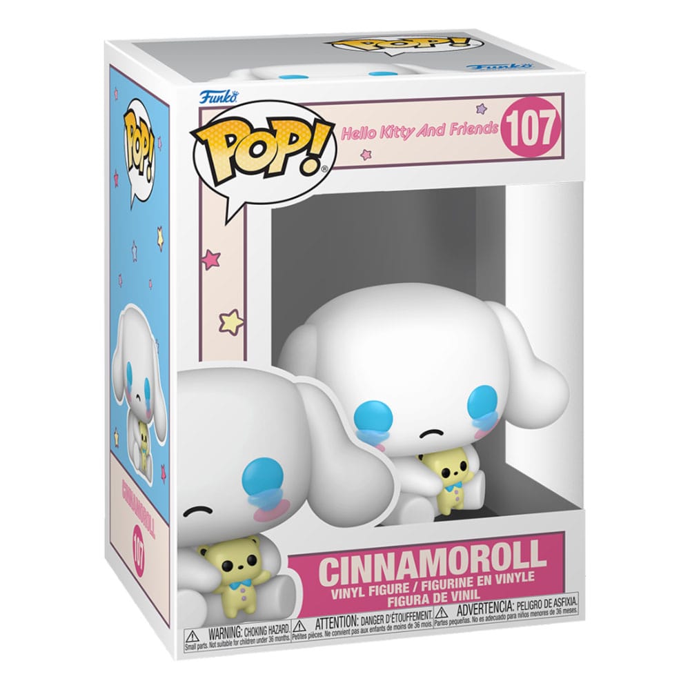 SANRIO POP! ANIMATION VINYL FIGURE HELLO KITTY - CINNAMOROLL(MY) 9 CM
