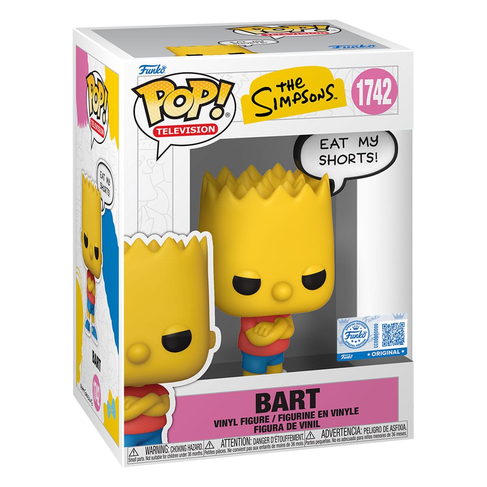 SIMPSONS POP! SAYINGS VINYL FIGURE BART 9 CM P040007