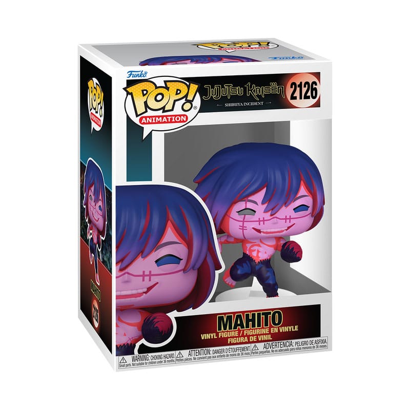 JUJUTSU KAISEN POP! ANIMATION VINYL FIGURES MAHITO(SZN2) 9 CM