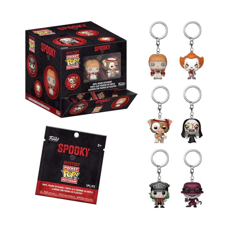 Horror POP! Vinyl Keychains 4 cm PDQ Display (12) P040043