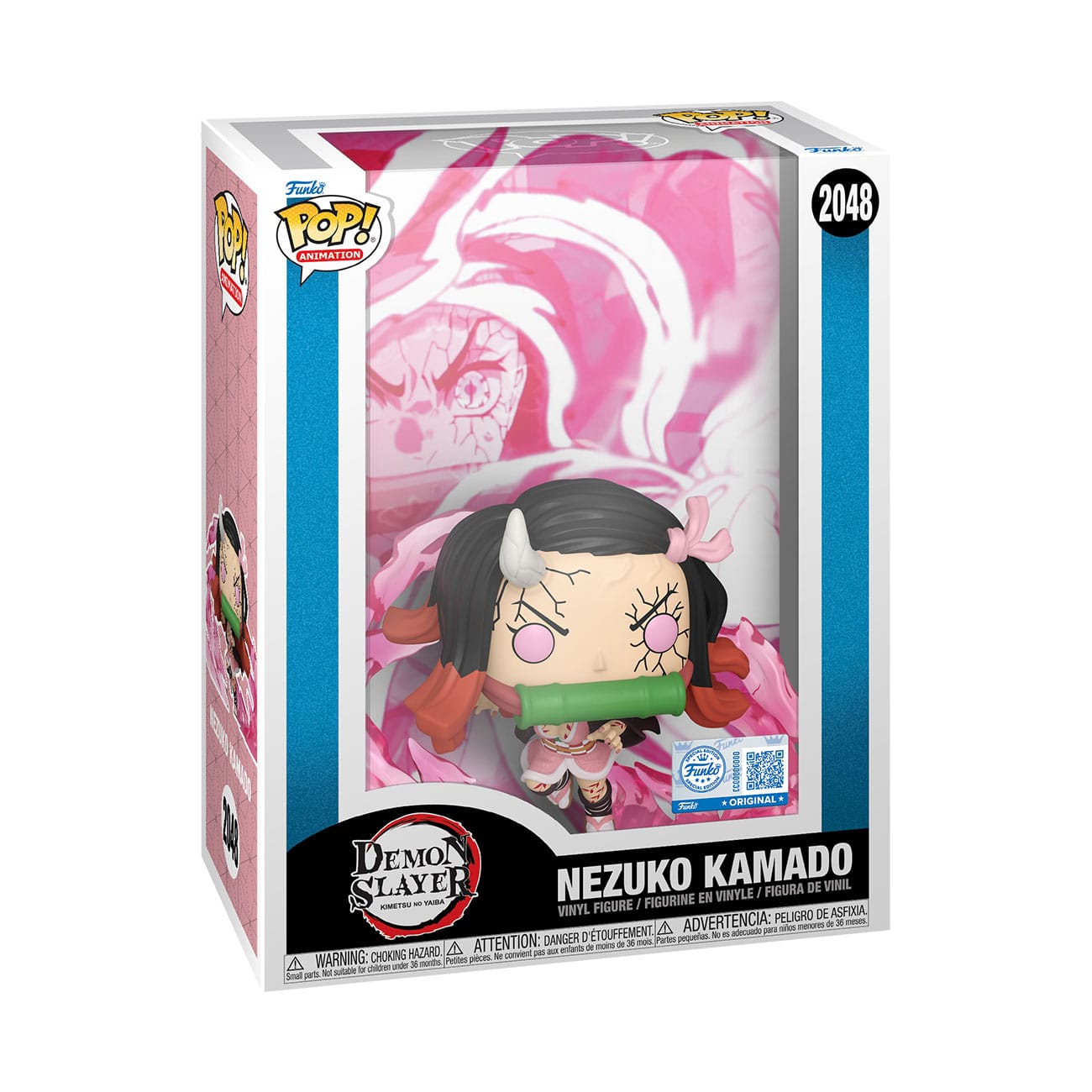 Demon Slayer: Kimetsu no Yaiba POP! Animation Cover Vinyl Figure Nezuko 9 cm P040094