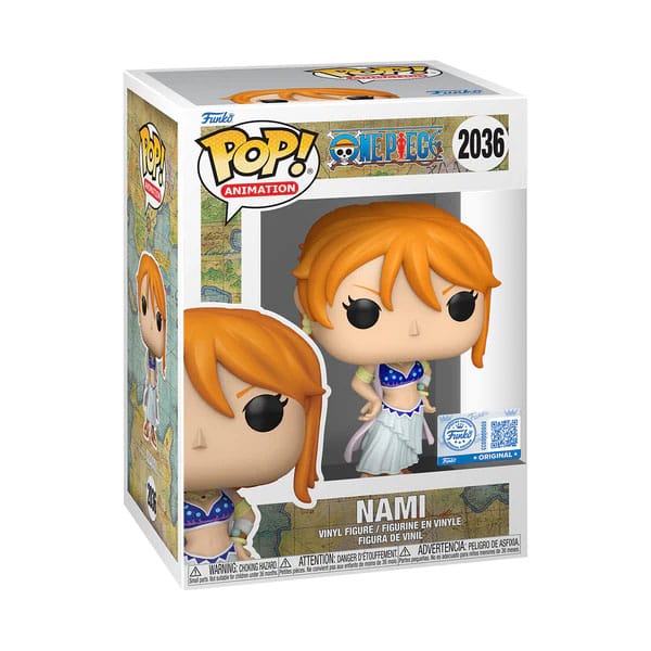 *EXCLUSIVE EDITION* ONE PIECE POP! ANIMATION VINYL FIGURES OP- NAMI (ALABAST