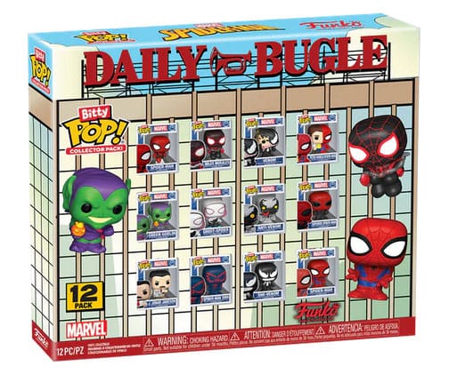 Spider-Man Bitty POP! Vinyl Figure Multipack 2,5 cm Display (12) P040132