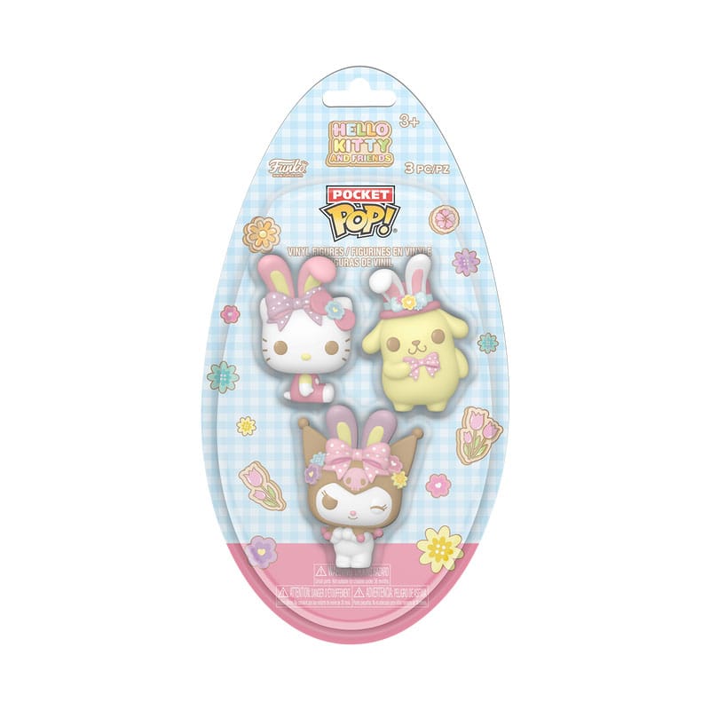 Hello Kitty Pocket POP! Vinyl Figure Easter Egg 3-Pack HK 4 cm P067786