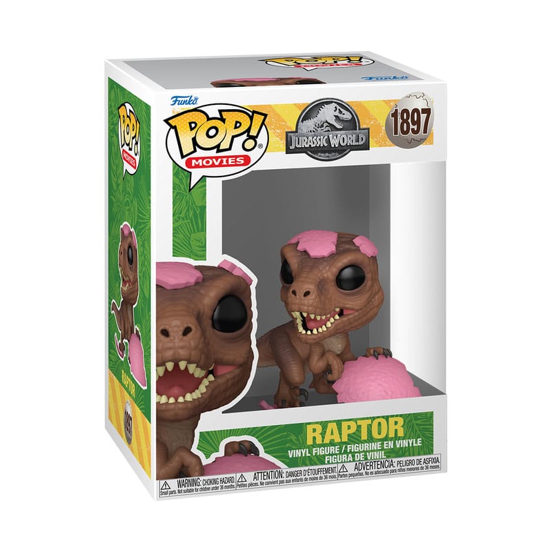 Jurassic Park POP! Movies Vinyl Figure SPRG- Raptor 9 cm P067790