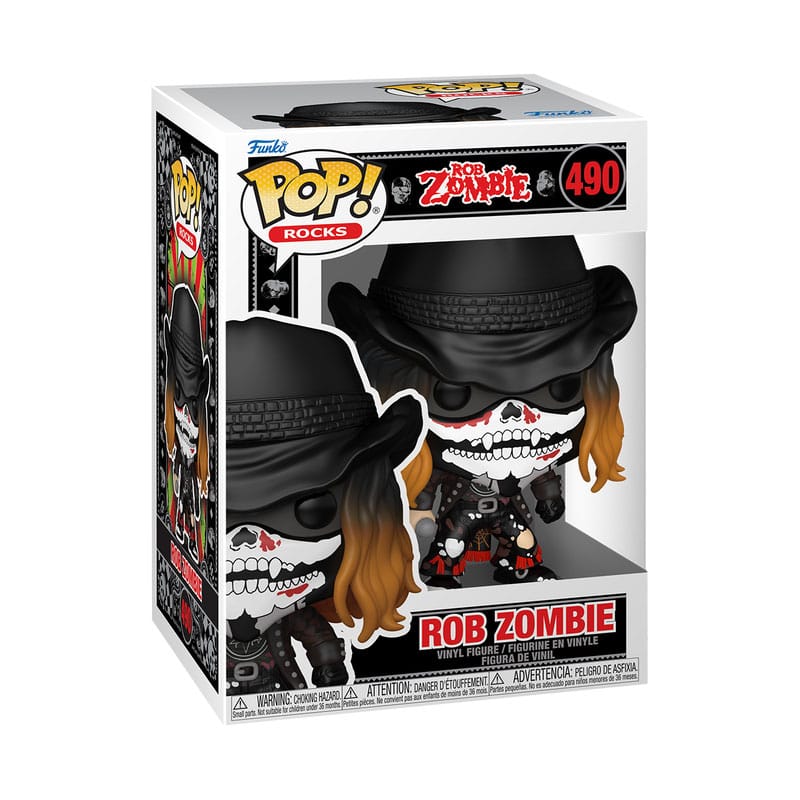 Rob Zombie POP! Rocks Vinyl Figure Rob Zombie w/Bandana 9 cm P066874