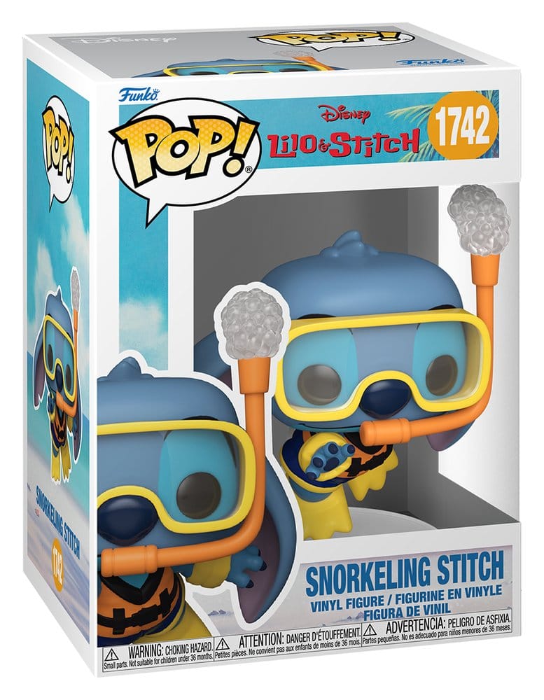 Lilo & Stitch POP! Vinyl Figure Snorkeling Stitch 9 cm P072078