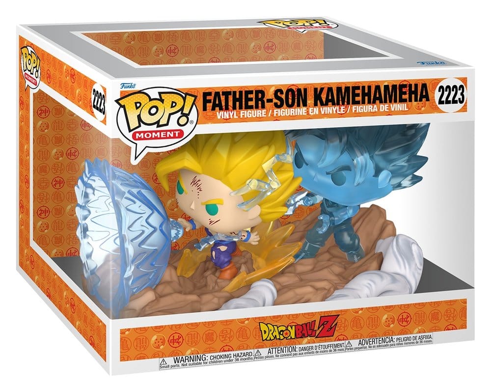 Dragon Ball Z POP Moments Vinyl Figures Father-Son Kamehameha 9 cm P069711