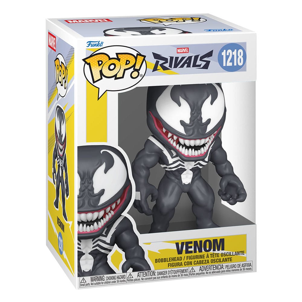 Marvel Rivals POP! Games Vinyl Figures Venom with Chase 9 cm Assortment (6) P072222