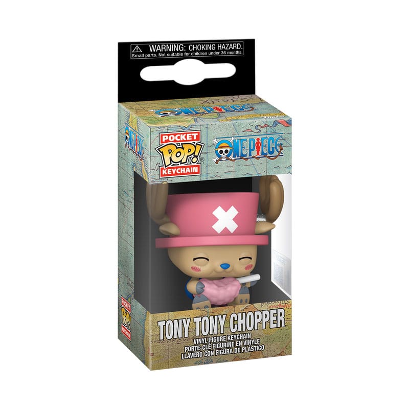 One Piece POP! Vinyl Keychains 4 cm Chopper w/Cotton Candy Display (12) P067279