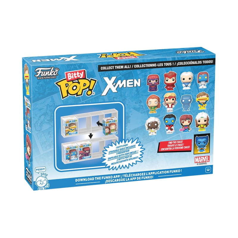 X-Men Bitty POP! Vinyl Figure 4-Pack Gambit 2,5 cm P067816