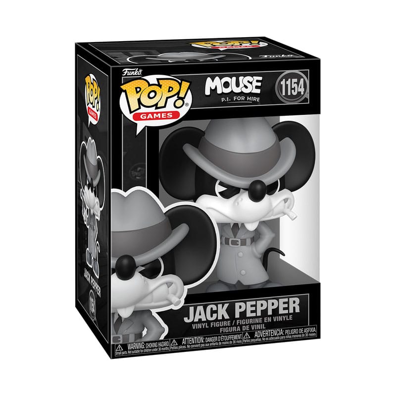 Mouse: P.I. for Hire POP! Games Vinyl Figure Jack Pepper 9 cm P066886
