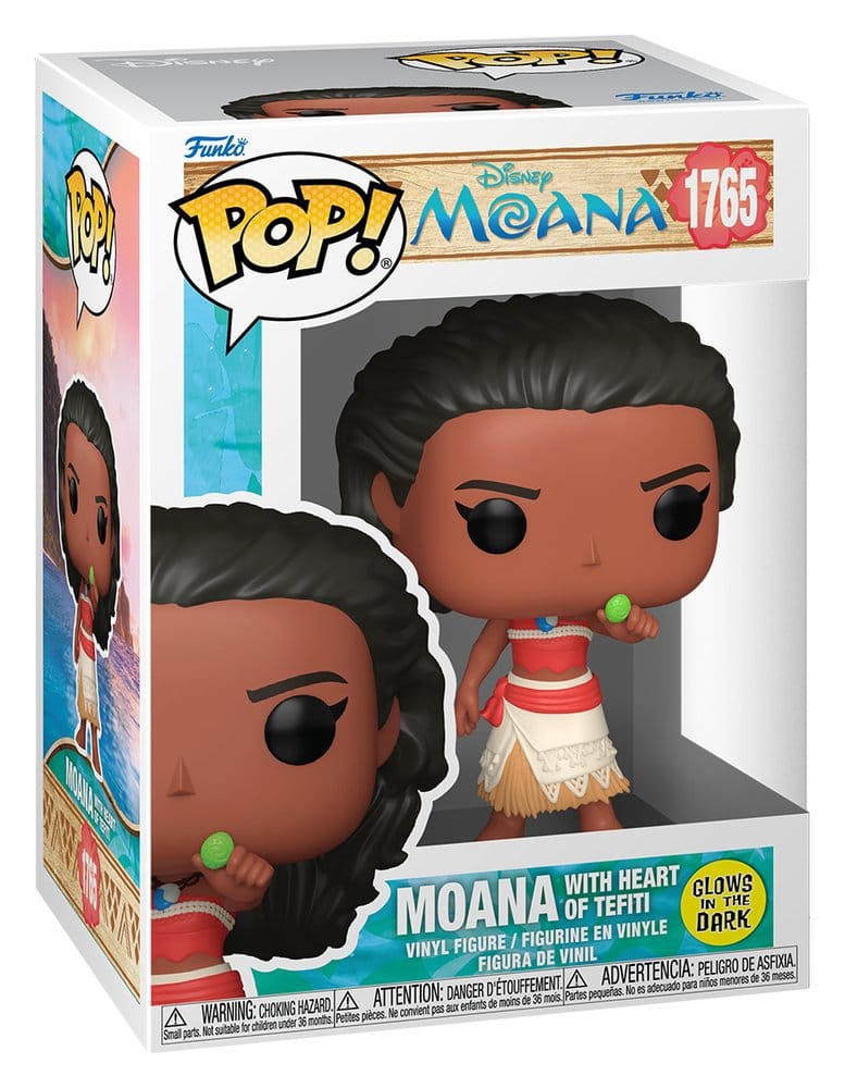 Moana POP! & Buddy Vinyl Figure Moana w/Water(GW) 9 cm P072121
