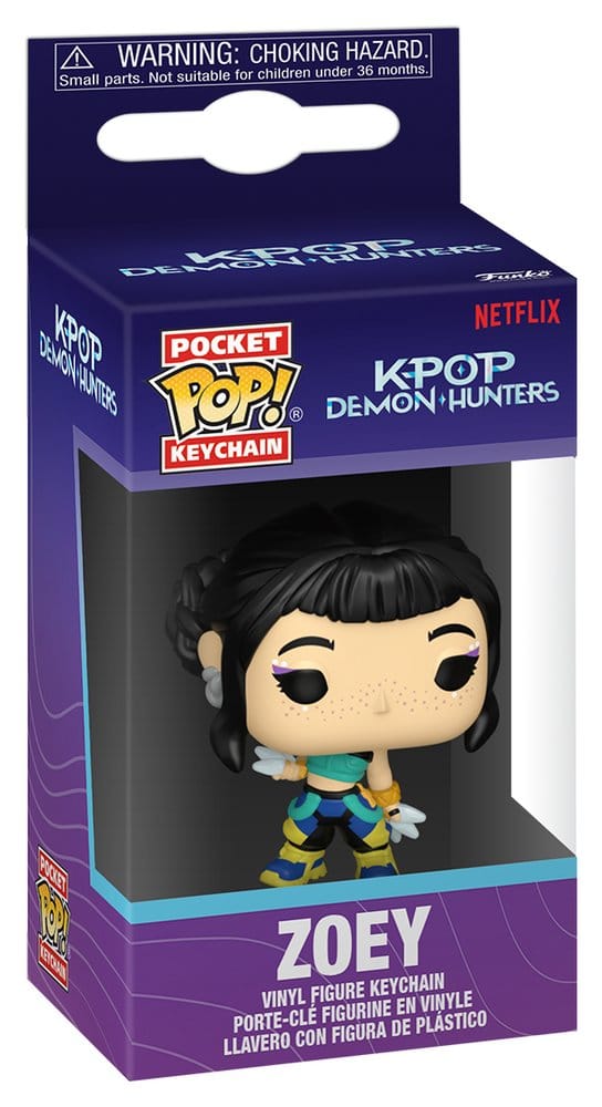KPop Demon Hunters POP! Vinyl Keychains 4 cm Zoey Display (12) P072005