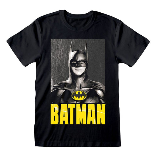 DC Comics T-Shirt The Flash Movie - Keaton Batman Size L P040225