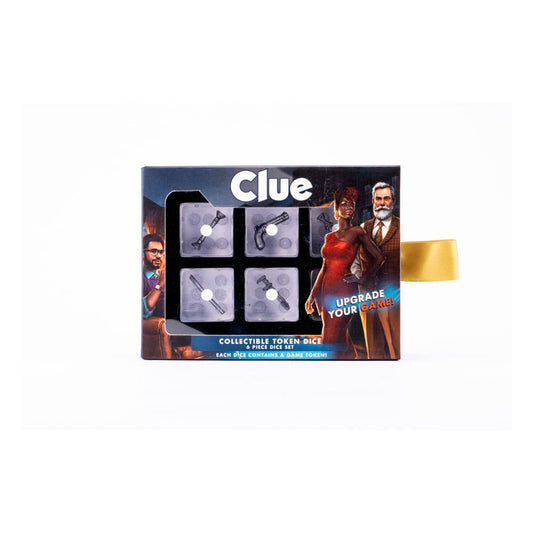 Cluedo Dice Set Token Weapons P040289