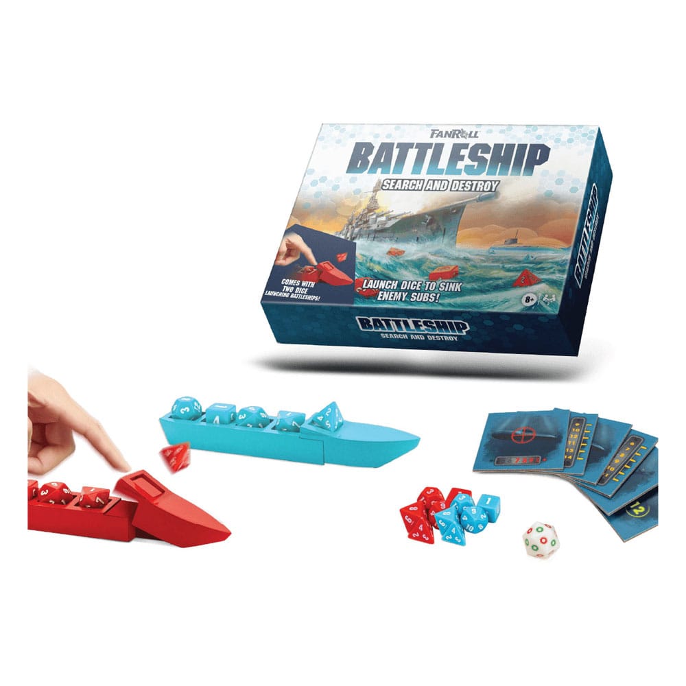 FanRoll Hasbro Game Battleship Search & Destroy P040293