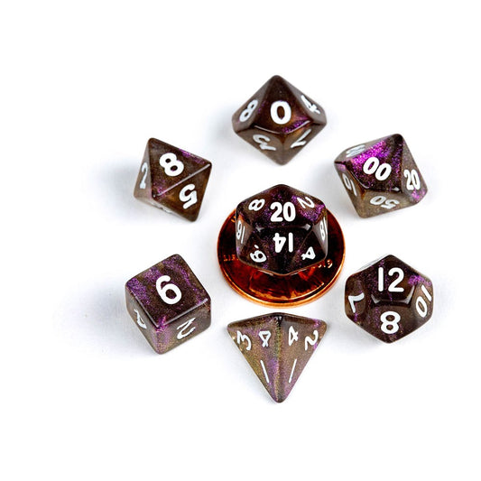 FanRoll Mini Dice Set Stardust Supervolcano (7) P040296