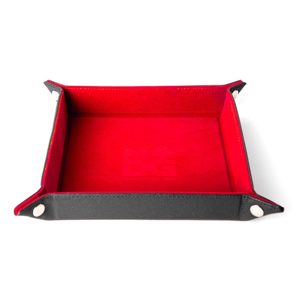 FanRoll Folding Dice Tray Velvet Red P040306