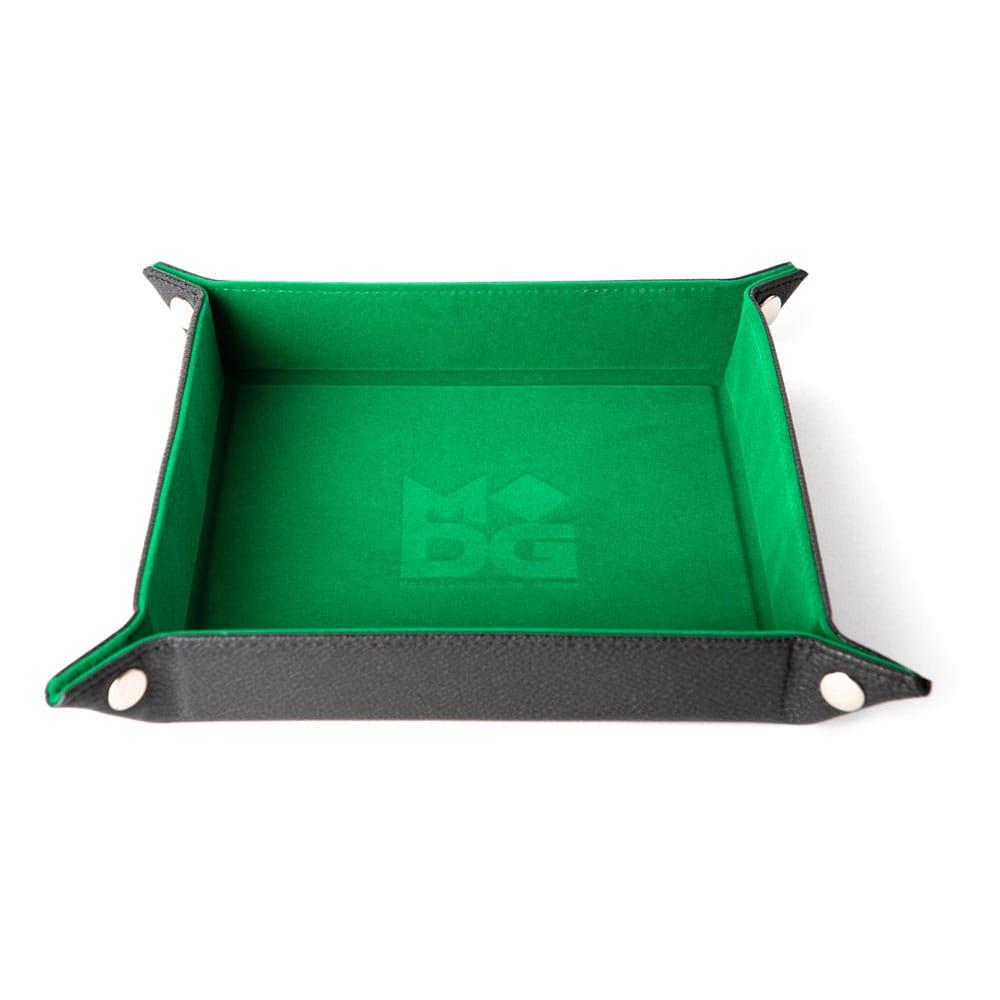 FanRoll Folding Dice Tray Velvet Green P040309