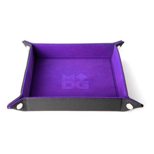 FanRoll Folding Dice Tray Velvet Purple P040310