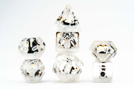 FanRoll  Dice Set Penguin (7) P040315