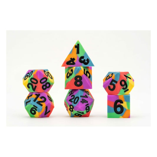 MDG Dice Set Pride Rainbow Flag P040327