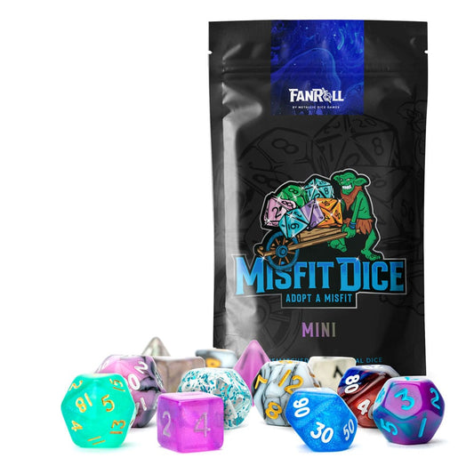 Misfit Dice Set Blind Bag Display Mini 2 Pack Assortment (12) P040347