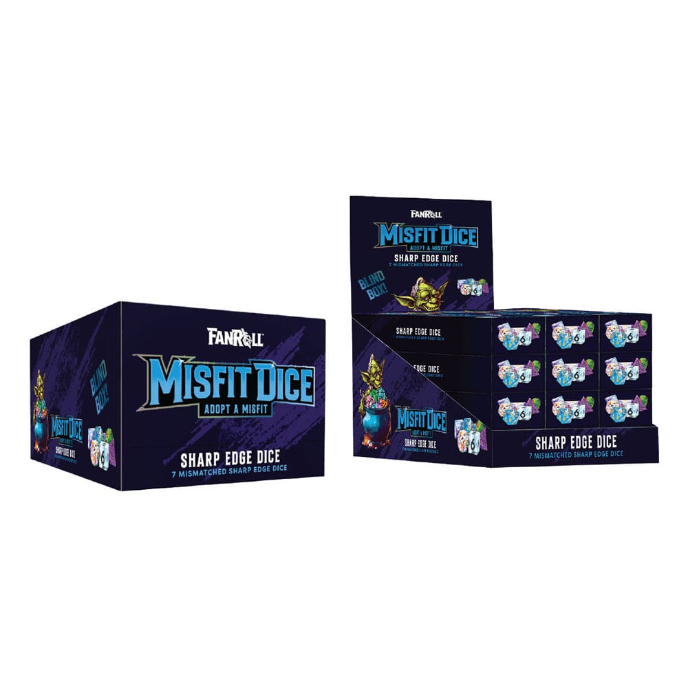 Misfit Adopt a Misfit Dice Set Blind Box Sharp Edge Dice Assortment (12) P065157