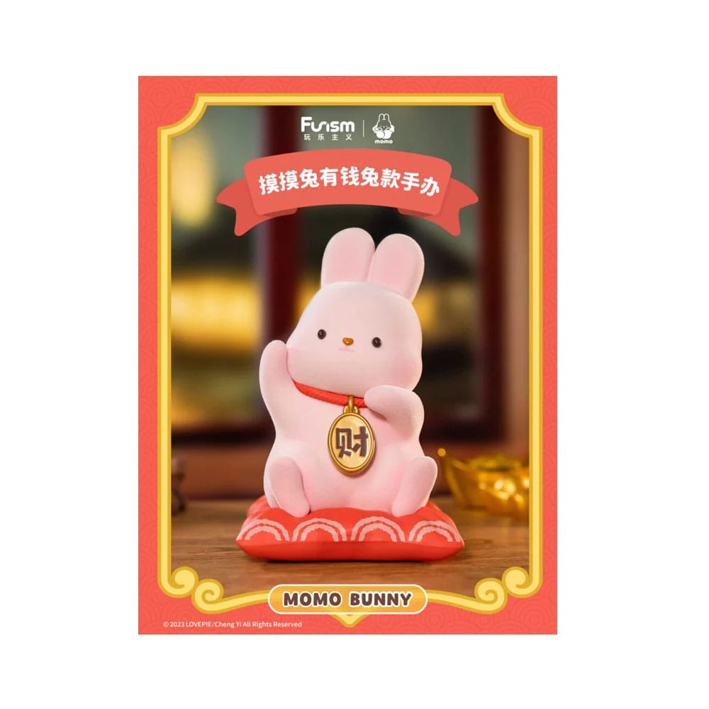 Momo Bunny Statue 1/7 Money Come Come 15 cm P040357