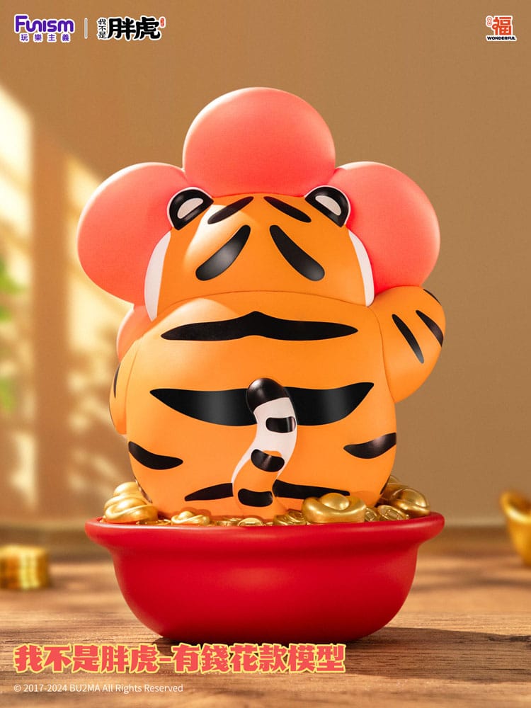 I Am Not Fat Tiger Statue 1/7 Alexander the Tiger Rich Flower 20 cm P040358