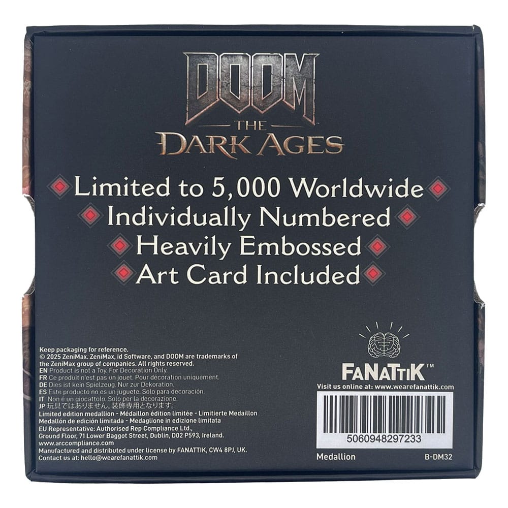Doom: The Dark Ages Medallion Saw Shield P040381