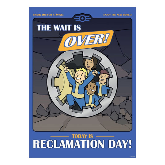 Fallout Art Print Reclamation Day Limited Edition 42 x 30 cm P040396