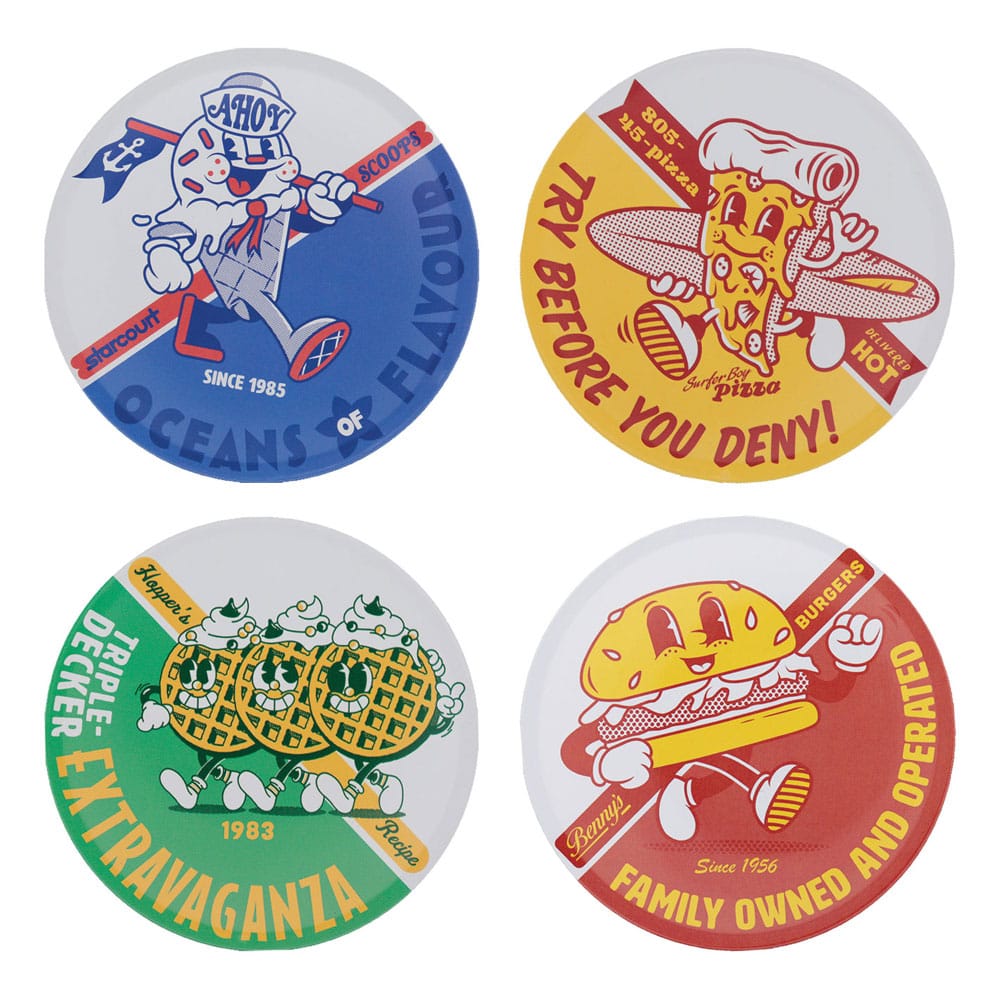 Stranger Things Coaster 4-Pack P040577