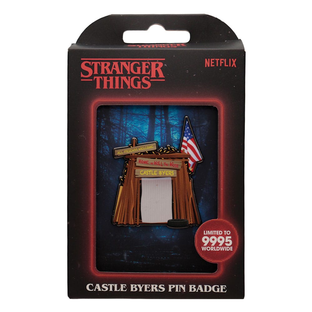 Stranger Things Pin Badge Castle Byers Limited Edition P066828