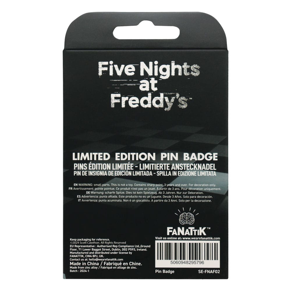 Five Nights at Freddy´s Pin Badge Fazbear Entertainment Limited Edition P040616