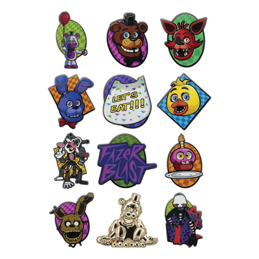 Five Nights at Freddy´s Pin Badge Display Mystery Pin Badge (12) P040624