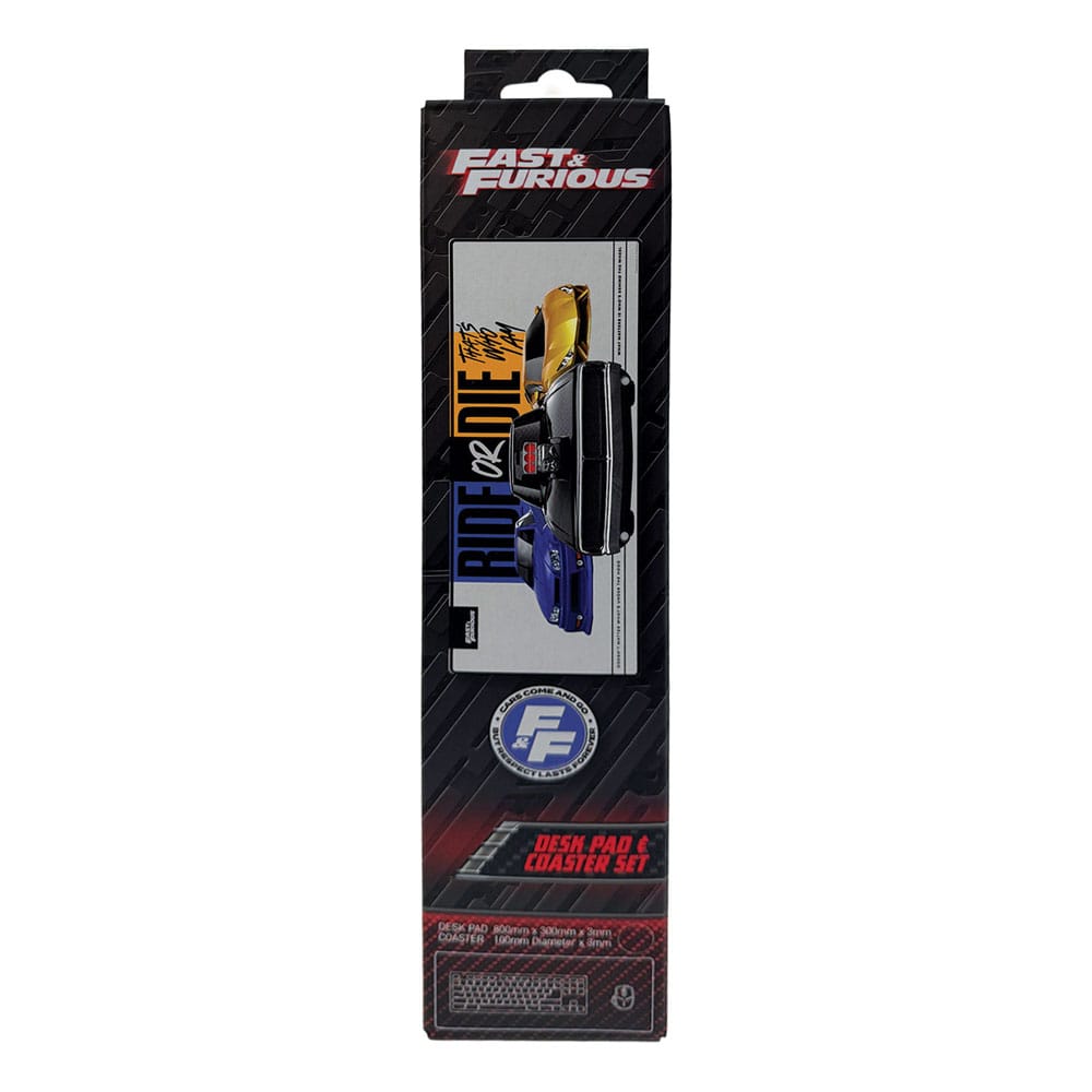 Fast & Furious Desk Pad & Coaster Set P040656