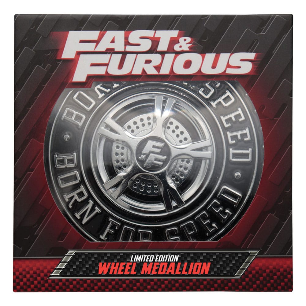 Fast & Furious Medallion Born for Speed P040659