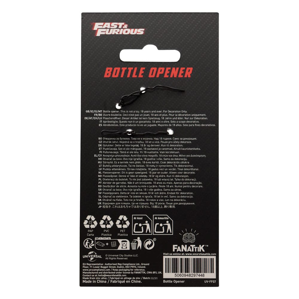 Fast & Furious Bottle Opener Wrench P040661