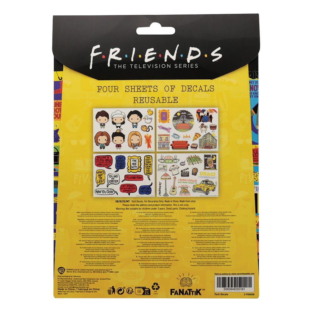 Friends Tech Sticker Pack P040739