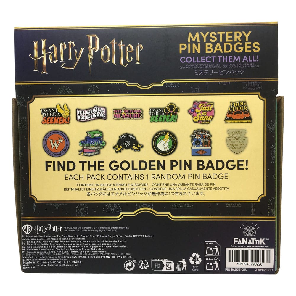 Harry Potter Pin Badge Mystery Pin Badge Display (12) P040755
