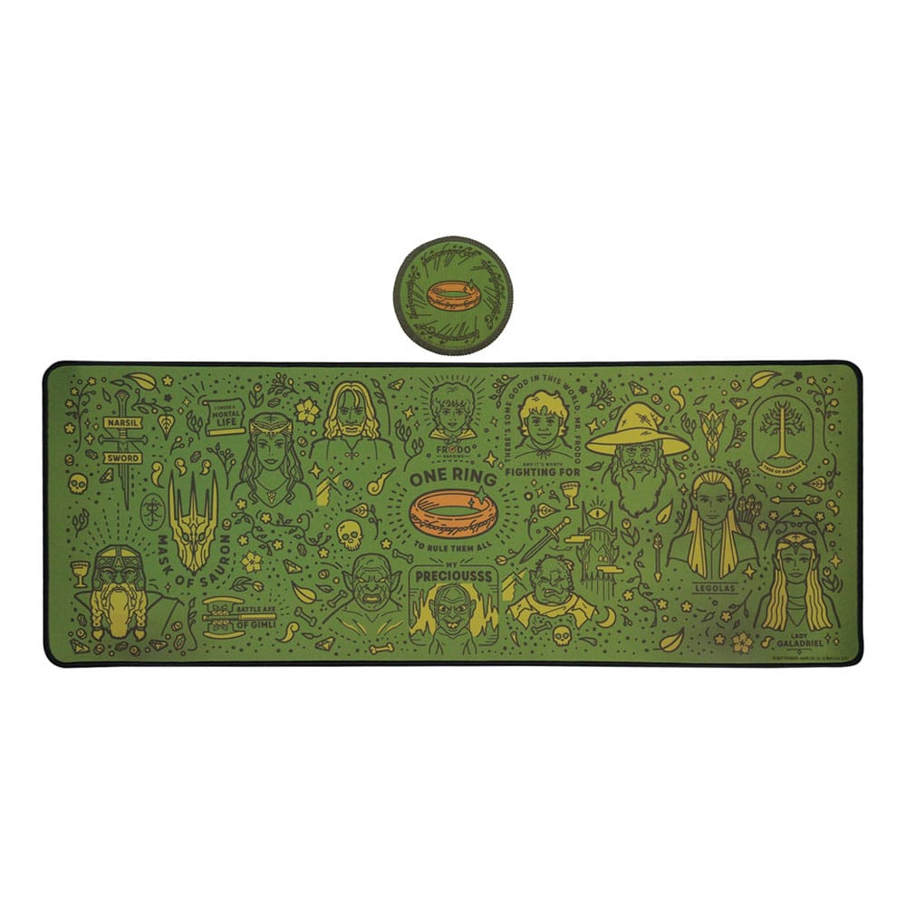 Lord of the Rings Desk Pad & Coaster Set P040757